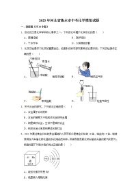 2023年河北省衡水市中考化学模拟试题（含答案）