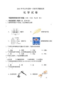 2023年吉林省吉林市永吉县第一次模拟化学试题（含答案）