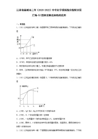 江苏省盐城市三年（2020-2022）中考化学模拟题分题型分层汇编-52固体溶解度曲线的应用