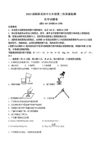 湖南省郴州市桂阳县2022-2023学年九年级下学期第二次质量监测化学试题（含答案）