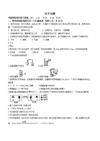 2023年吉林省长春市九台区中考一模化学试题（含答案）