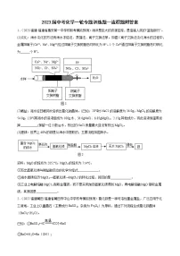 2023年中考化学一轮专题训练题—流程题附答案