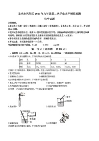 2023年陕西省宝鸡市凤翔区中考二模化学试题（含答案）