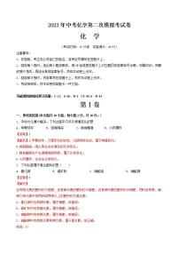 2023年中考第二次模拟考试卷:化学(新疆卷)(全解全析)