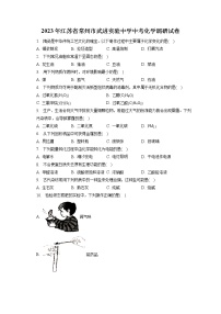 2023年江苏省常州市武进实验中学中考化学调研试卷（含答案解析）