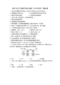 2023年辽宁省葫芦岛市兴城二中中考化学一模试卷(含答案解析)