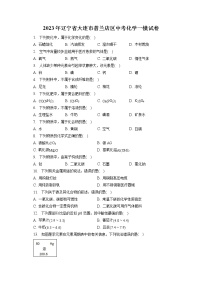 2023年辽宁省大连市普兰店区中考化学一模试卷（含答案解析）