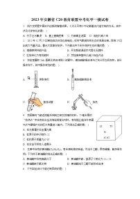 2023年安徽省C20教育联盟中考化学一模试卷（含答案解析）