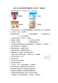 2023年山东省济南市槐荫区中考化学一模试卷(含答案解析)
