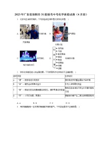 2023年广东省深圳市31校联考中考化学质检试卷(4月份)(含答案解析)