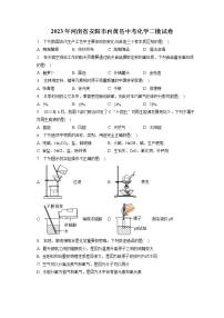 2023年河南省安阳市内黄县中考化学二模试卷（含答案解析）