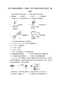 2023年湖北省黄冈市、孝感市、咸宁市部分学校中考化学一模试卷（含答案解析）