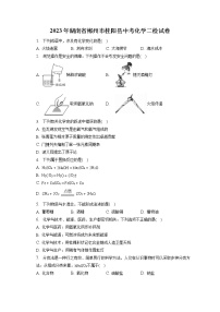 2023年湖南省郴州市桂阳县中考化学二检试卷（含答案解析）