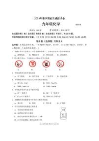 2023年江苏省无锡市经开区中考一模化学试卷