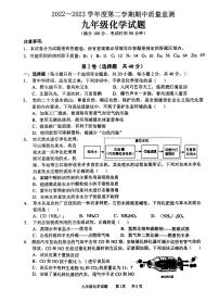 山东枣庄峄城区2022-2023学年九年级下学期期中化学试卷