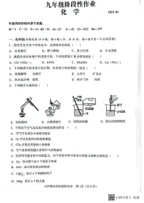 2023年山东省临沂市沂水县中考一模考试化学试题