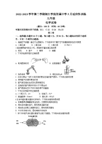 2023年福建省福州市鼓楼区闽江学院附属中学5月中考适应性训练化学试题