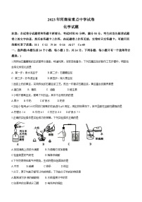 2023河南省驻马店市正阳县十校联考中考三模化学试题（含答案）