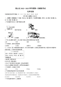 2023年辽宁省葫芦岛市连山区中考一模化学试题(含答案)