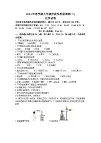 2023年江苏省常州市金坛区中考二模化学试题