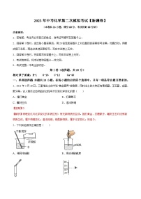 （新疆卷）2023年中考化学第二次模拟考试