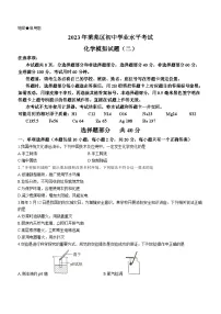 2023年山东省济南市莱芜区中考二模化学试题(含答案)