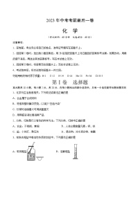 化学（南通卷）2023年中考考前最后一卷（考试版）A4