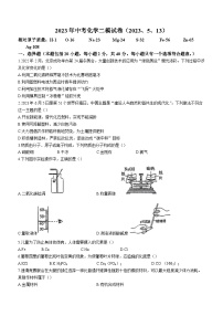 2023年山东省泰安市东岳中学中考二模化学试题(含答案)