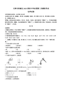 2023年天津市东丽区中考二模化学试题(含答案)
