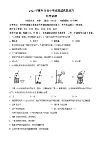 2023年福建省漳州市中考二模化学试题（解析版）