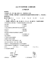 2023年河南省平顶山市中考二模化学试题（含答案）