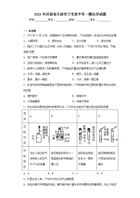 2023年河南省开封市兰考县中考一模化学试题（含答案）