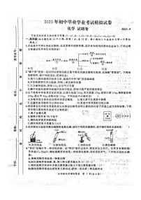 安徽合肥新站区2023届九年级中考二模化学试卷+答案