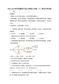 2022-2023学年河南省平顶山市郏县九年级（上）期末化学试卷（含解析）