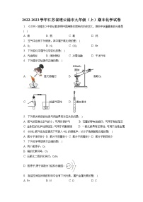 2022-2023学年江苏省连云港市九年级（上）期末化学试卷（含解析）