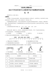 2023年福建省厦门市同安区中考模拟化学试题