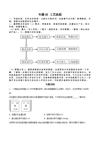 专题 05 工业流程-中考化学总复习高频考点必刷题（全国通用）