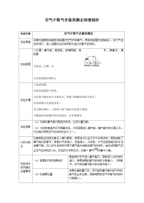 初中化学课本重点实验深度剖析及考点精练专题01 空气中氧气含量的测定（深度剖析+考点精练）