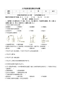 2023年辽宁省铁岭市西丰县中考一模化学试题(含答案)