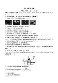 山东省淄博市沂源县2022-2023学年八年级下学期期中化学试题及参考答案