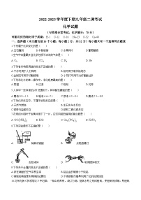 2023年重庆市渝中区中考二模化学试题(无答案)