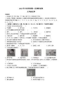 2023年河南省平顶山市中考一模化学试题(含答案)