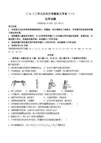 2023年黑龙江省大庆市杜尔伯特蒙古族自治县中考一模化学试题（含答案）