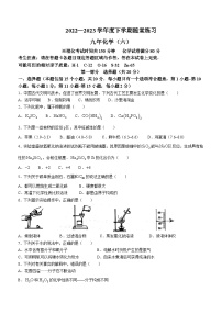 2023年辽宁省铁岭市中考模拟化学试题（含答案）