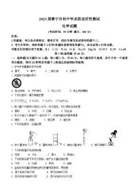 2023年广西南宁市中考一模化学试题