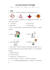2023年四川省达州市中考化学真题(含答案)