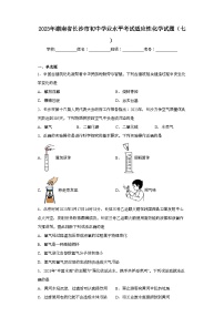 2023年湖南省长沙市初中学业水平考试适应性化学试题（七）（含解析）