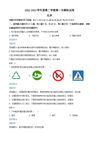 精品解析：2023年广东省东莞市中考一模化学试题（解析版）