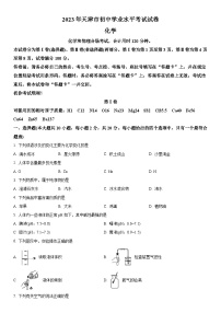 2023年天津市中考化学真题（含答案）