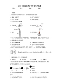 2023年湖北省咸宁市中考化学真题（含答案）